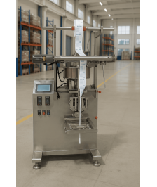 Machine emballage sucre uni-piste en fonctionnement
