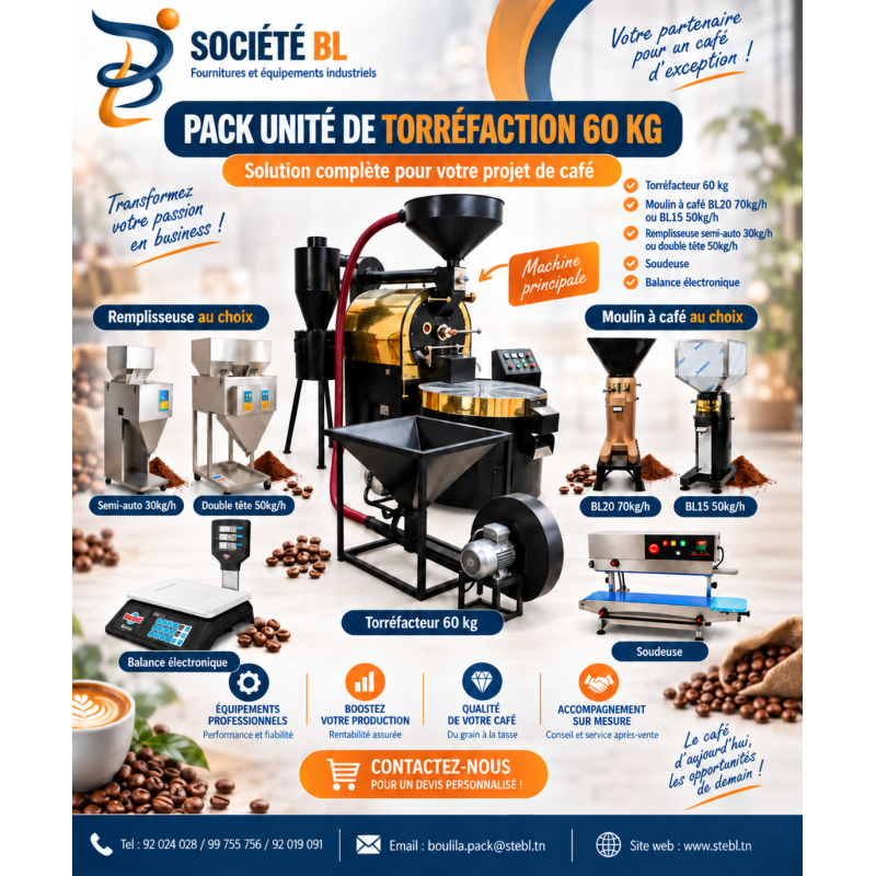 Pack Unité de Torréfaction 60kg